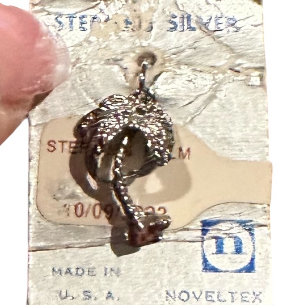 PALM TREE CHARM STERLING SILVER